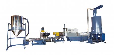 Plastic Waste Recycling Machine (Die-Face Cut with Side-Feeding)